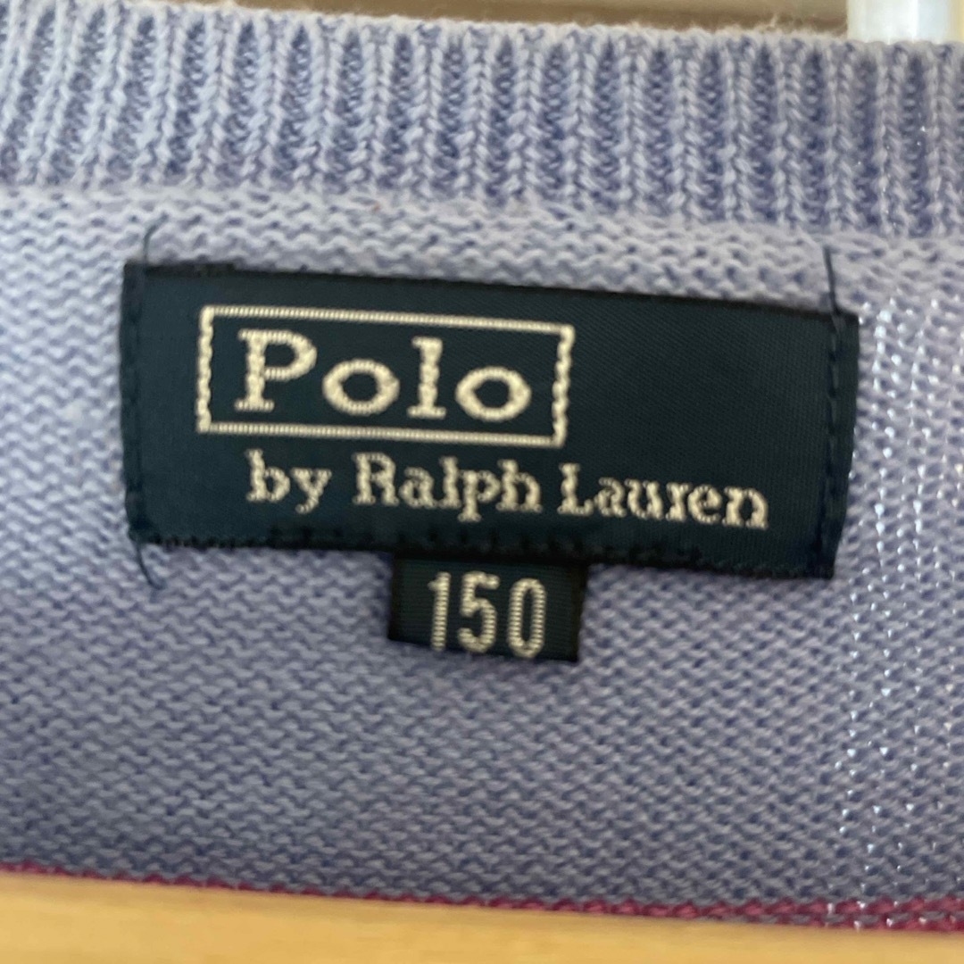 POLO RALPH LAUREN(ポロラルフローレン)の値下げ♡ラルフローレン 薄手セーター　150cm キッズ/ベビー/マタニティのキッズ服女の子用(90cm~)(ニット)の商品写真