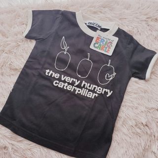 エリックカール(ERIC CARLE)の【匿名配送】はらぺこあおむし 半袖Tシャツ 95(Tシャツ/カットソー)