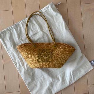 ロエベ(LOEWE)のLOEWE カゴバッグ　美品(かごバッグ/ストローバッグ)