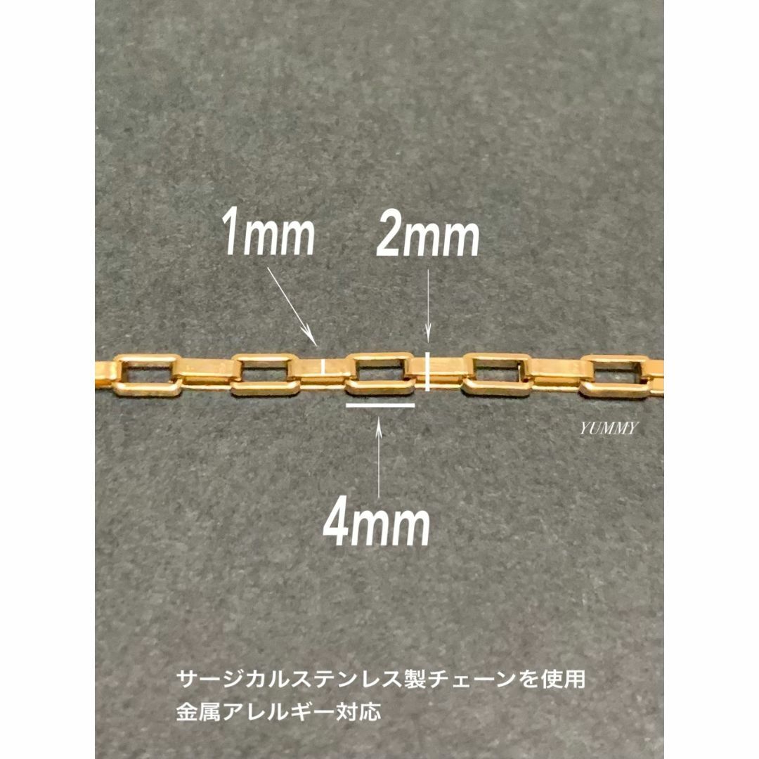 【ベネチアンチェーンネックレス ゴールド 2mm 60cm】ステンレス メンズのアクセサリー(ネックレス)の商品写真