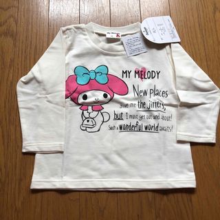 サンリオ(サンリオ)の新品　サンリオ　マイメロディ  薄手　長袖　トレーナー　95(Tシャツ/カットソー)