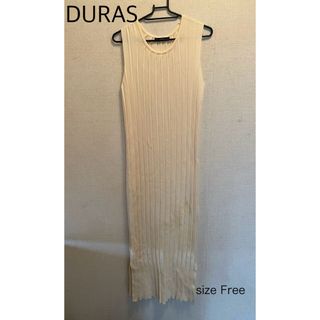 デュラス(DURAS)の美品 DURAS デュラス ワンピース レディース ファッション 春夏(ロングワンピース/マキシワンピース)