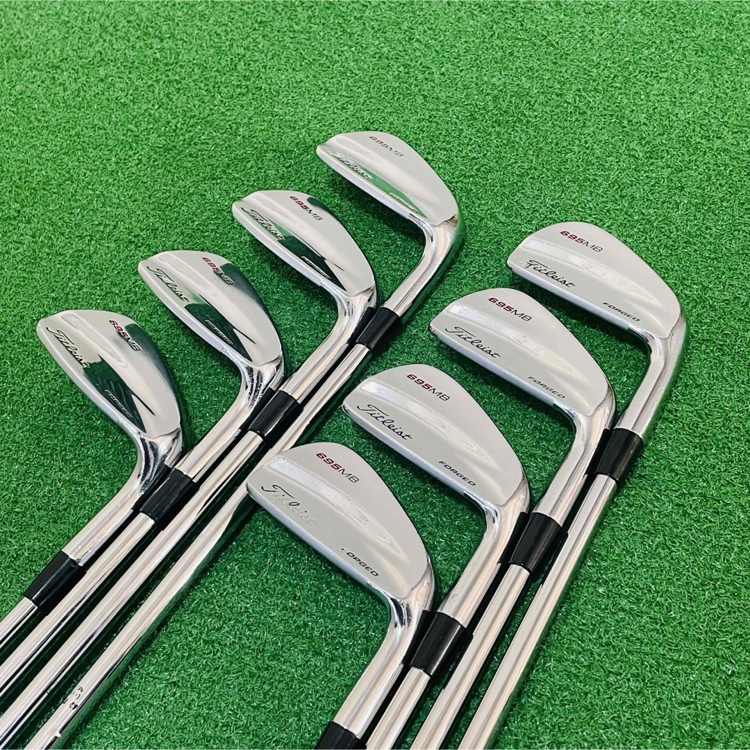 Titleist(タイトリスト)の6711 Titleist 695MB FORGED 8本 右S マッスルバック スポーツ/アウトドアのゴルフ(クラブ)の商品写真