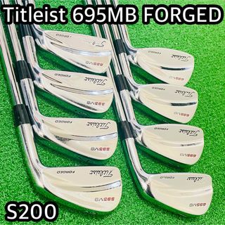 タイトリスト(Titleist)の6711 Titleist 695MB FORGED 8本 右S マッスルバック(クラブ)