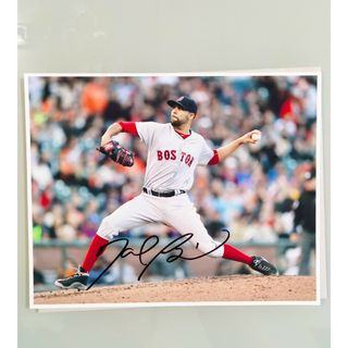 デビッド・プライス直筆サイン入り超大型写真…David Price…(スポーツ選手)