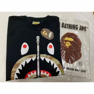 BAPE シャークtシャツ(Tシャツ/カットソー(半袖/袖なし))