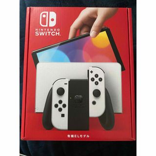 ニンテンドースイッチ(Nintendo Switch)の新品　Nintendo Switch 本体 有機ELモデル ホワイト(家庭用ゲーム機本体)