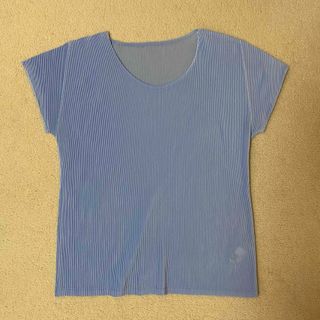 プリーツプリーズイッセイミヤケ(PLEATS PLEASE ISSEY MIYAKE)のイッセイミヤケ PLEATS PLEASE 丸首半袖シャツ(Tシャツ(半袖/袖なし))