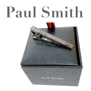 ポールスミス(Paul Smith)の極美品 ポールスミス ネクタイピン ブラック ロゴ(ネクタイピン)