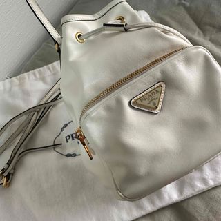 プラダ(PRADA)のPRADA プラダ サフィアーノ バケットバッグ(ショルダーバッグ)