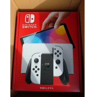 ニンテンドースイッチ(Nintendo Switch)のニンテンドースイッチ 有機EL 本体 ホワイト 新品未使用(家庭用ゲーム機本体)