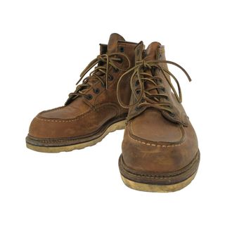 RED WING ショートブーツ レースアップブーツ メンズ 26.5(ブーツ)