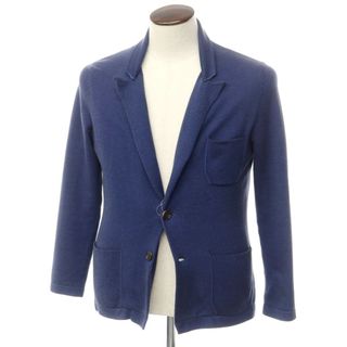 クルチアーニ(Cruciani)の【中古】クルチアーニ CRUCIANI ストレッチコットン ニットジャケット ネイビー【サイズ48】【メンズ】(その他)