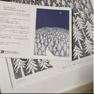 ミナペルホネン(mina perhonen)のミナペルホネン ポスター『HOUSE IN THE FOREST』(その他)