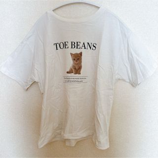 ハニーズ(HONEYS)のハニーズ CORZA トップス　半袖 猫 (Tシャツ/カットソー(半袖/袖なし))