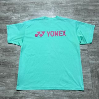 ヨネックス(YONEX)のYONEX ヨネックス 両面ロゴ Tシャツ ミントグリーン M バドミントン(バドミントン)