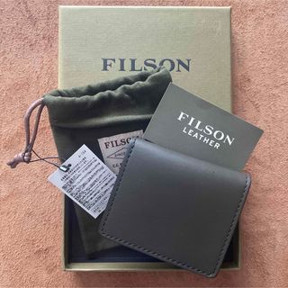 フィルソン(FILSON)の新品 箱付 FILSON フィルソン 財布 ウォレット 名刺入れ カードケース(財布)