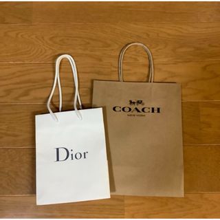 ディオール(Dior)のショッパー ショップ袋 ブランドコーチcoach ディオールDIOR(ショップ袋)