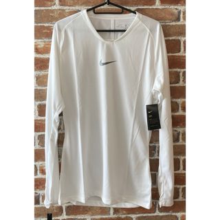 ナイキ(NIKE)のナイキ ロングTシャツ Mサイズ（US）ホワイト 白 メンズ NIKE MENS(Tシャツ/カットソー(七分/長袖))