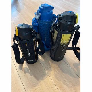 THERMOS - サーモス 水筒 3本セット　真空断熱スポーツボトル　1.5L 1L 黒　青