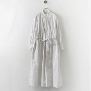 美品 フォーティファイブアール 45R ジンバオックスのシャツドレス 2/ホワイト ワンピース 45rpm【2400013851435】(その他)