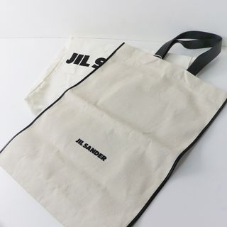 ジルサンダー(Jil Sander)の未使用 2024SS ジルサンダー Jil Sander J10WC0001 BORDER BOOK TOTE LG W/HEART/ナチュラル ブックトート キャンバス【2400013852005】(トートバッグ)