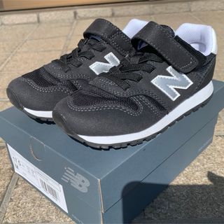 ニューバランス(New Balance)の新品　new balance YV373KB2 17.5 黒　スニーカー　キッズ(スニーカー)