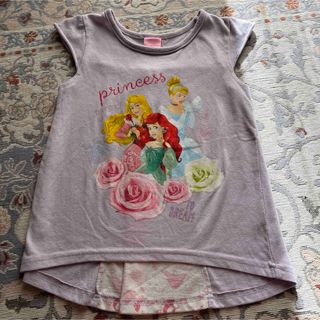 ディズニー(Disney)のディズニープリンセス　半袖Tシャツ　120(Tシャツ/カットソー)