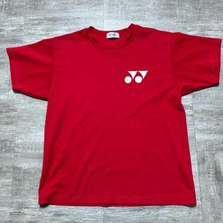 ヨネックス(YONEX)のYONEX ヨネックス Tシャツ 胸ロゴ 赤 プラクティスシャツ ゲームシャツ(バドミントン)