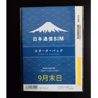日本通信SIM スターターパック NT-ST2-P(その他)