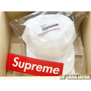 シュプリーム(Supreme)のSupreme MM6 Painted Camp Cap White 白(キャップ)