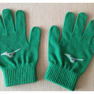 MIZUNO 手袋　緑(手袋)