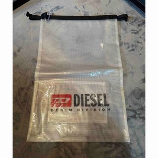 ディーゼル(DIESEL)の非売品。DIESELノベルティビニールバック(トートバッグ)