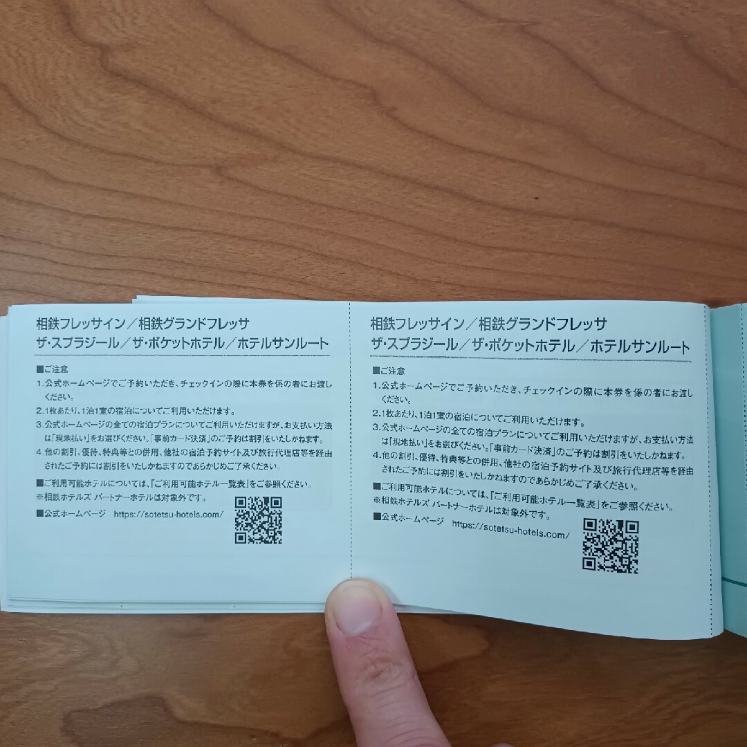相鉄株主優待　同梱100円 チケットの優待券/割引券(その他)の商品写真