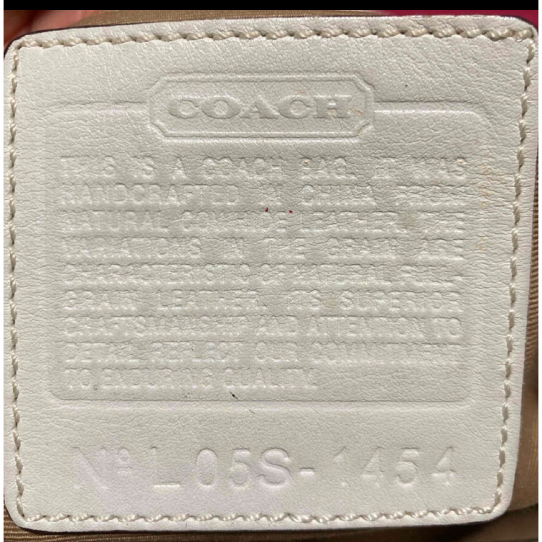 COACH(コーチ)の【お値下げ中❗️】coach レザーソフトダッフル1454 ショルダーバック レディースのバッグ(ショルダーバッグ)の商品写真