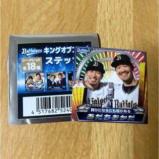 オリックスバファローズ(オリックス・バファローズ)のキングオブコンビステッカー　あだちおかだ(記念品/関連グッズ)