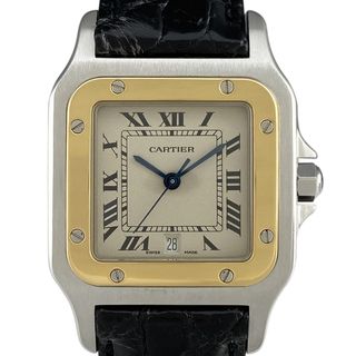 Cartier - カルティエ サントスガルべ LM W20011C4 クォーツ メンズ 【中古】