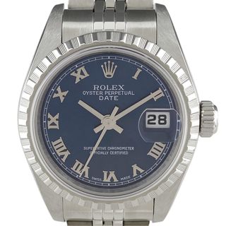 ロレックス(ROLEX)のロレックス オイスターパーペチュアル デイト 79240 自動巻き レディース 【中古】(腕時計)