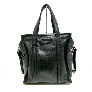 バレンシアガ(Balenciaga)のBALENCIAGA(バレンシアガ) トートバッグ バザールショッパーS 443096 黒 レザー(トートバッグ)