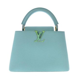 ルイヴィトン(LOUIS VUITTON)のLOUIS VUITTON(ルイヴィトン) ハンドバッグ カプシーヌ美品  カプシーヌBB M22055 トパーズ トリヨンレザー(ハンドバッグ)