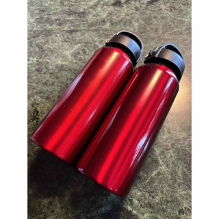 ステンレスボトル　 水筒×2  赤　レッド(タンブラー)