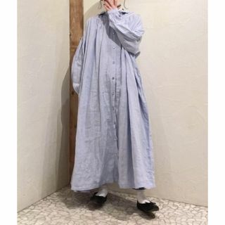 未使用 nest robe リネン サークルギャザー ワンピース