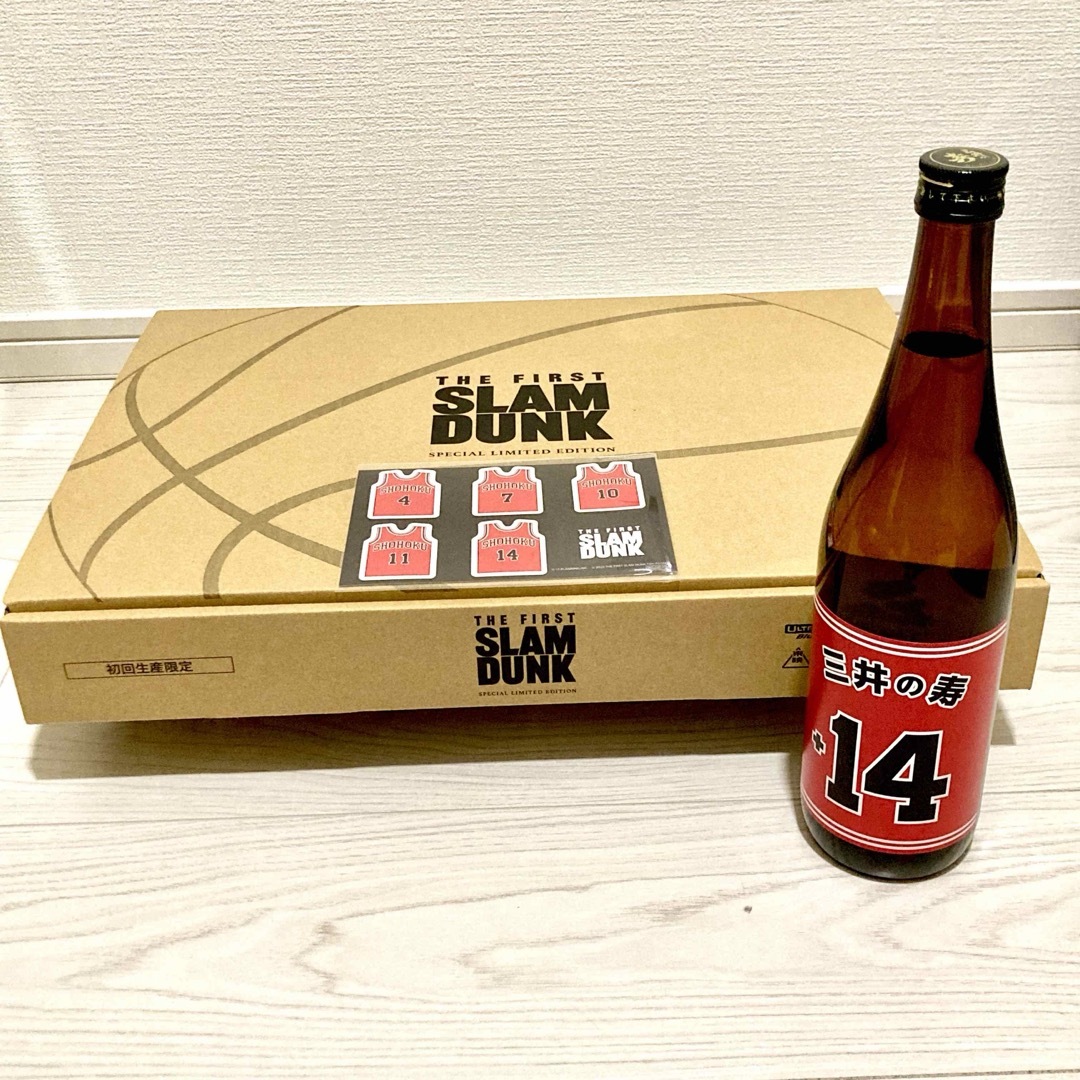 THE FIRST SLAM DUNK』(初回生産限定)+日本酒三井の寿付き THE FIRST SLAM DUNK』(初回生産限定)+日本酒三井の寿付き