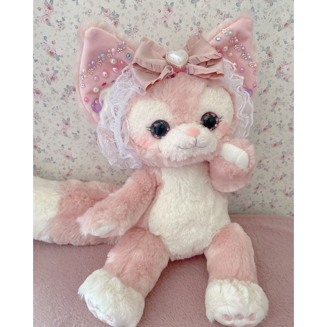 リーナベルSサイズリメイク☆お耳キラキラ ゆめかわいい リーナベルSサイズリメイク☆お耳キラキラ ゆめかわいい