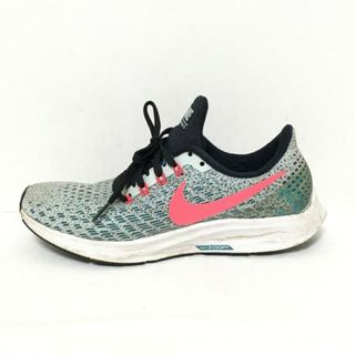 ナイキ(NIKE)のNIKE(ナイキ) スニーカー 24 レディース エア ズーム ペガサス 35 942855-009 ミデアムグレー×コーラル 化学繊維(スニーカー)