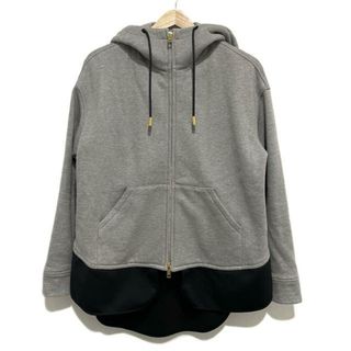 THE RERACS(リラクス) パーカー サイズF レディース美品  - グレー×黒 長袖(パーカー)