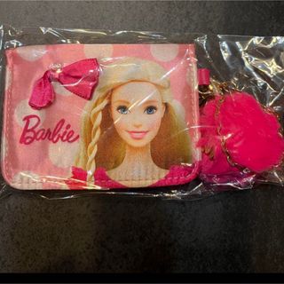 バービー(Barbie)のバービー　Barbie パスケース　定期券入れ　通学　ピンク　マルチケース(パスケース/IDカードホルダー)