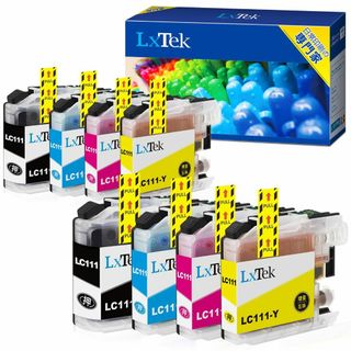 【在庫セール】【LxTek】LC111-4PK 互換インクカートリッジ ブラザー(PC周辺機器)