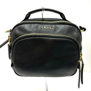 TUMI - TUMI(トゥミ) ハンドバッグ美品  - 196345D 黒 ミニバッグ レザー