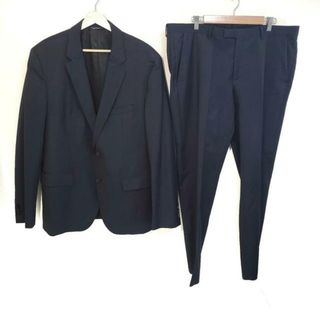 ヒューゴボス(HUGO BOSS)のHUGOBOSS(ヒューゴボス) シングルスーツ メンズ美品  - ダークグレー(セットアップ)